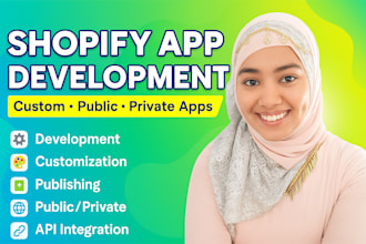 create shopify public app, shopify developer and shopify custom app