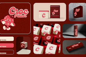 design creative logo and complete brand identity