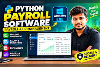 build custom payroll software with python and windows exe