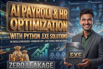 build a custom python desktop app for ai payroll and business automation