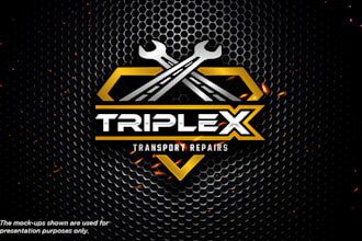 do luxurious automotive, repair, motor car logo
