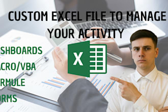 create a custom excel file for accounting management