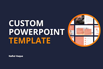 create a functional powerpoint template on master slides