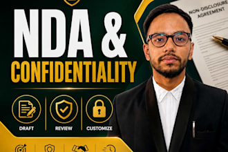 draft professional nda and confidentiality agreements