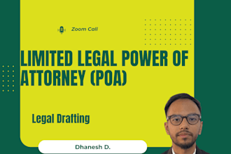 draft a professional power of attorney for your legal needs