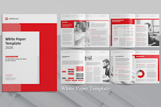 design professional white paper template
