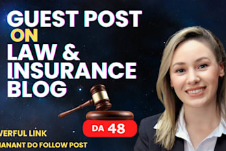do guest post on law blog high da 40 plus
