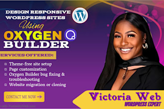 build your responsive wordpress website with oxygen builder