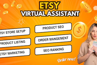 your etsy virtual assistant, etsy store manager