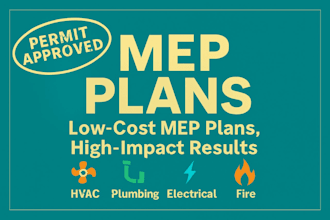 deliver high quality mep drawings at the lowest cost