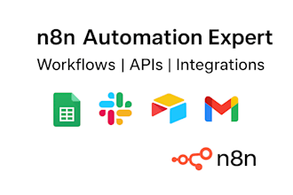 build custom n8n workflows and automation