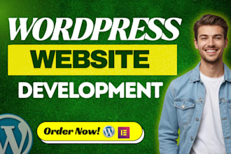 design redesign replicate recreate wordpress website in elementor
