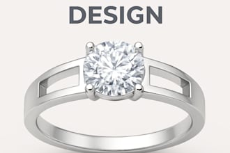 make detailed 3d jewelry ring models for production
