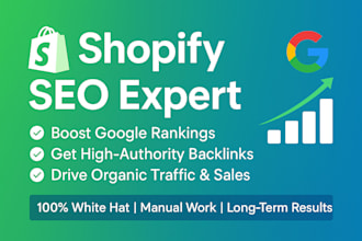 do shopify SEO to boost traffic and ecommerce website sales