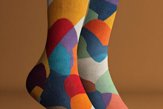 design custom and unique socks design