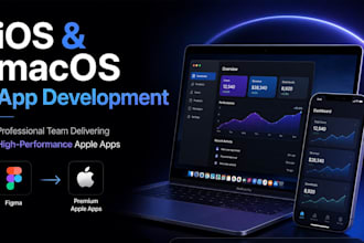 design and develop ios macos application for you