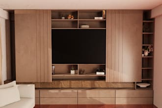 design custom built in furniture for your home
