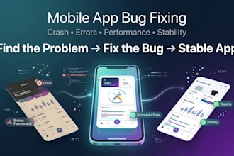 fix the bugs in your mobile application
