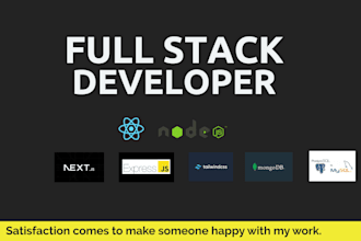 build custom website using react,next js,node js