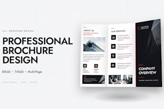 design a professional brochure for your business