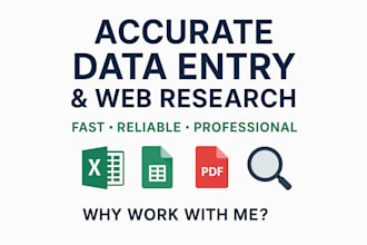 reliable data entry services