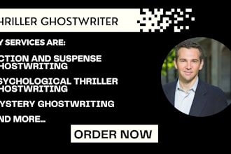 ghostwrite, rewrite entertaining thriller, mystery, crime story