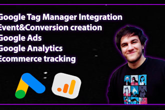 help with the integration of GTM, analytics, and google ads