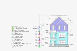 do precise construction cost estimation material takeoff quantity takeoff paint