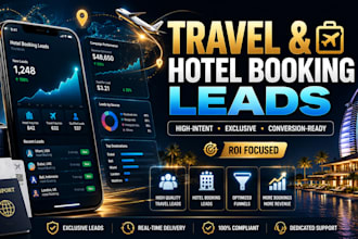 travel leads hotel booking vacation rentals facebook ads tourism hotel website