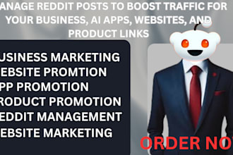 reddit management for ecommerce websites ai apps and saas promotion