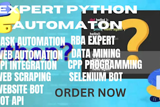 do website rpa bot,web bot,apify actor,web scraping,ocr,n8n automation,makecom