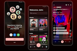 build music streaming app like spotify, radio app, music generating app, dj app