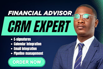 setup financial crm advyzon salentica debtpaypro envestnet junxure redtail xlr8