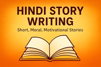write hindi stories for kids village motivational and heart touching and morden
