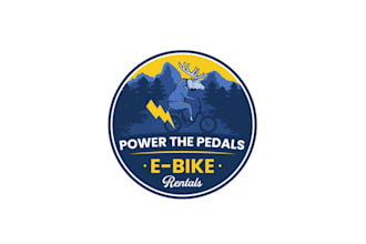 make power the pedals e bike rentals logo