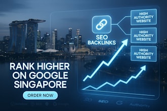 build white hat SEO backlinks for top google singapore ranking