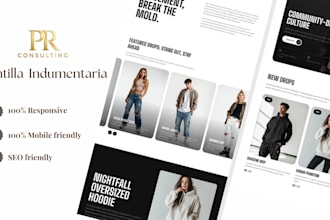 plantillas wordpress de indumentaria