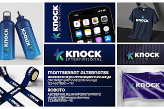 design a professional business logo, brand identity, and full branding kit
