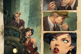 do graphic novel comic book page nsfw comic art comic book artist