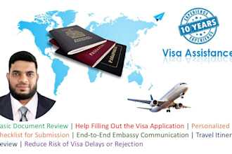 do schengen visa  travel arrangement document review 24 7