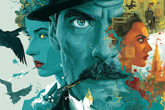 design your movie poster and creative poster
