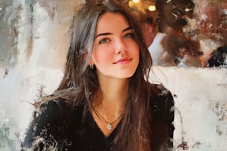 paint a replica of any painting in oil free shipping