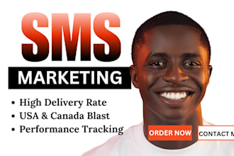 send bulk SMS marketing campaign, text message or email blast and bulk sms