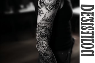 create sleeves tattoo design