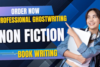 ghostwrite compelling nonfiction books as your professional ebook