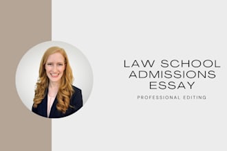edit your law school admissions essay