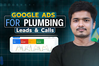 create google PPC ads for plumbing, roofing, hvac businesses to get leads calls