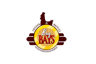 design bay bays chicken and food truck logo
