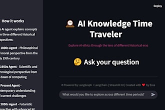 create and integrate a ai chatbot