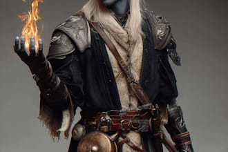 do an original dnd or rpg character